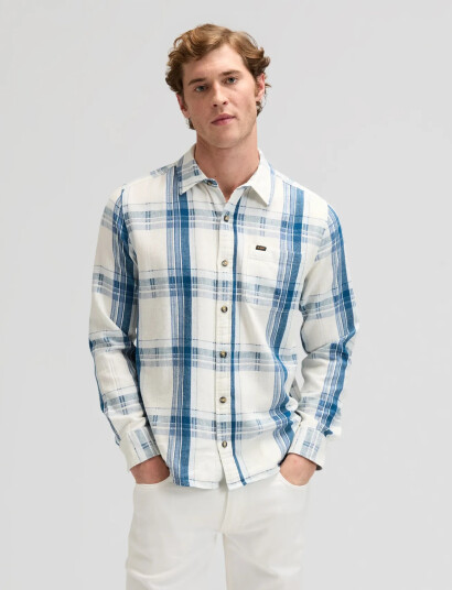 Lee Jeans Leesure Shirt Blue S x 00