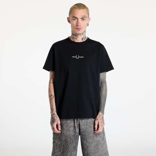 Fred Perry Herre Topper Svart L Fred Perry Herre Topper Svart L