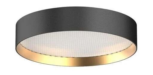 LOOM Design Lucia taklampe 35 cm 16 watt dimbar - Svart/Gull farget