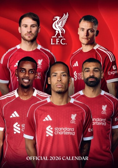 Kalender 2026 Da Liverpool A3