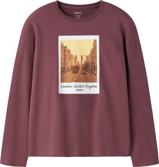 Name It Genser NkfVotea Wild Ginger/London Name It 9 10 år (134 140) Genser Bordeaux