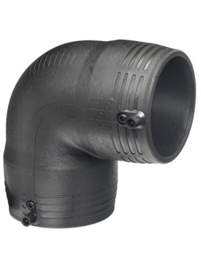 GF Elgef Plus 90° Vinkelbøy 90 mm PN16 PE100 SDR11 for Hydraulikk