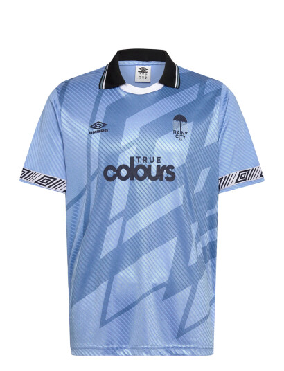 Umbro Taped Football Shirt - Blue - S