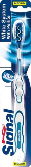 Whitening Tannbørste SIGNAL White System Perlite Medium