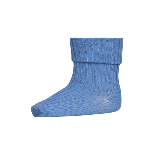 MP | Babysokk | Bomull | Rib | Captains blue