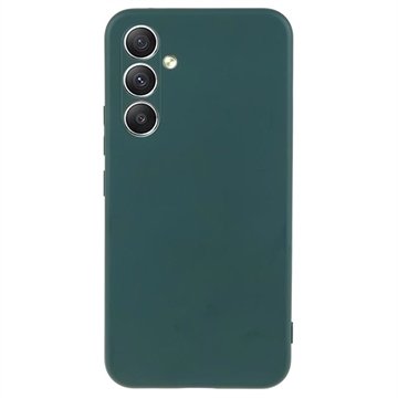 Samsung Galaxy A34 5G Mot Fingeravtrykk Matte TPU-deksel Militærgrønn