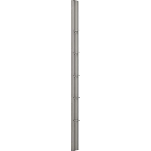Dansani Match Tower dusjhylle, modell D, 10 cm, satin profil 197.5 cm x 10 cm x 3.3 cm