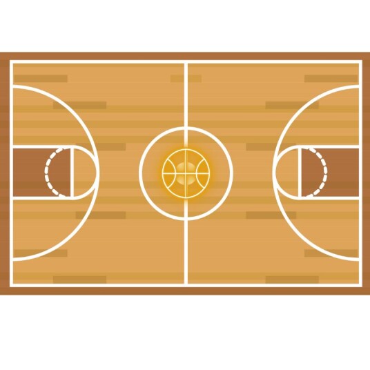 Kakebilde Basketballkake Langpanne