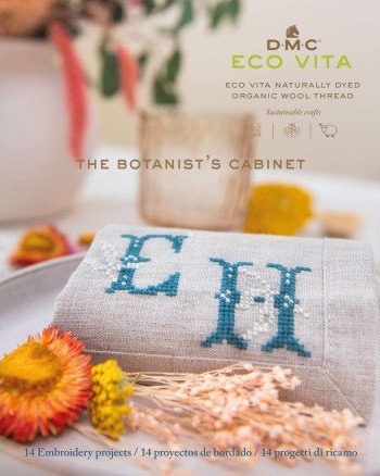 DMC Eco Vita oppskriftsbok 14 broderiprosjekter