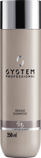 System Professional Repair Shampoo 250 ml - Gjenoppbyggende og Fuktgivende Sjampo for Skadet Hår