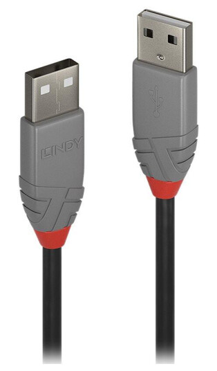 LINDY Anthra Line - USB-kabel - USB til USB - 1 m
