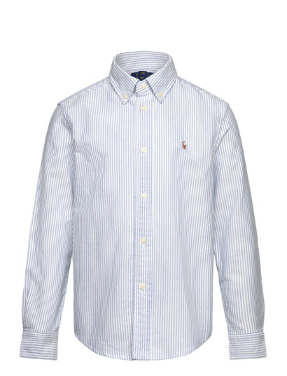 Ralph Lauren Kids Stripe Oxford Ls Bd Tp Sht Blue 94 100
