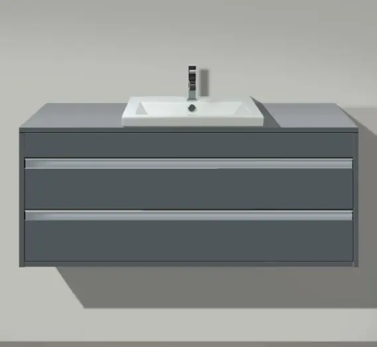 Duravit Ketho Servantskap m/2 skuffer 1200x496 mm Hvit Matt.