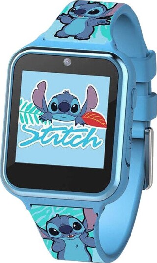 Disney Stitch Smartklokke Selfiekamera Alarm Stoppeklokke Kalkulator 6+ År