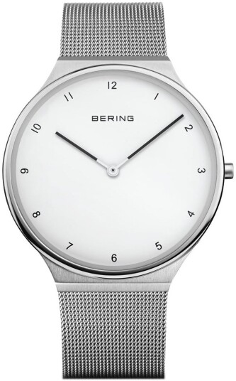 Bering Herreklokke 18440 004 Ultra Slim Hvit/Stål Ø40 mm