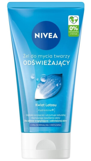 Nivea Żel Do Mycia Twarzy Odświeżający Do Cery Normalnej I Mieszanej 150Ml