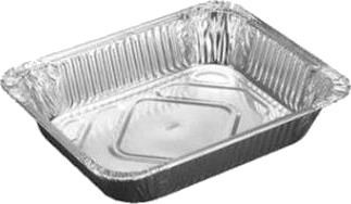 Alubakke 1/2 Gn 3600 Ml 324X263x60 Mm,10 Pk X 10 Stk/Krt