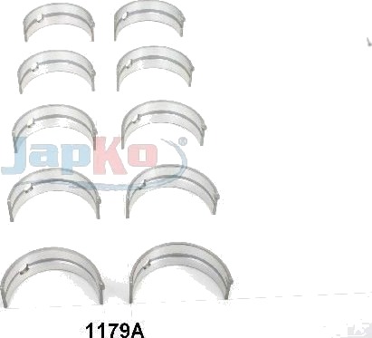 Veivaksellagersett JAPKO 61179A