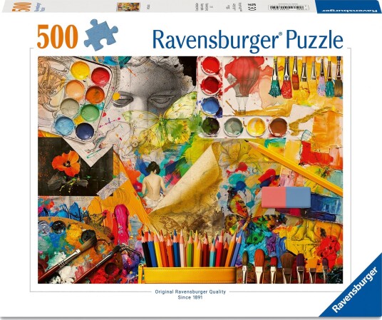 Puslespill 500 Kunststudio Ravensburger