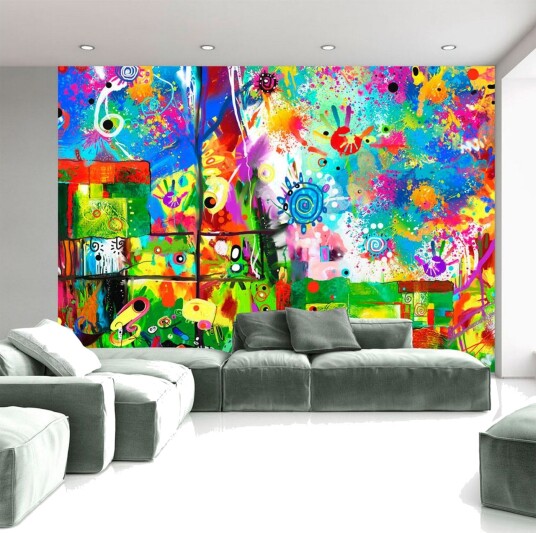 Fototapet Colorful Fantasies 300x210 - Artgeist sp. z o. o.