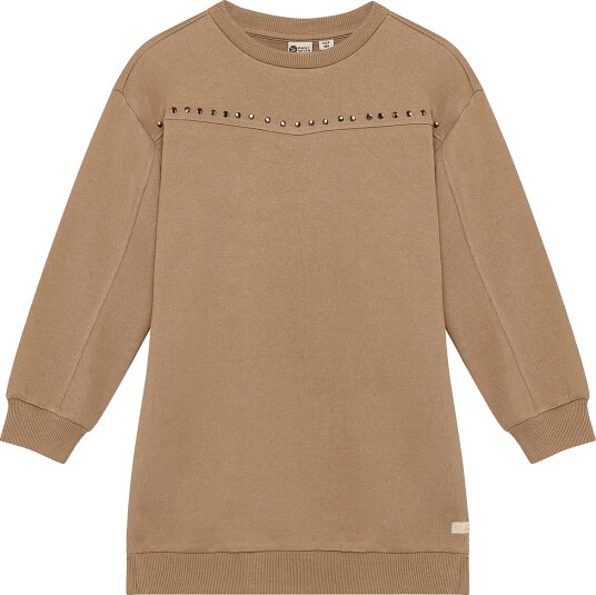 Daily 7 Sweat Dress Longsleeve Brown 134
