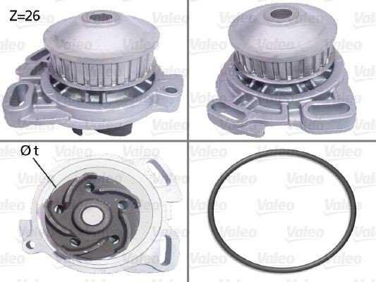 VALEO 506190 Vannpumpe