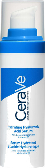 CeraVe Ansiktsserum med Hyaluronsyre 30 ml - Fuktighetsgivende og Beroligende CeraVe Ansiktsserum med Hyaluronsyre 30 ml - Fuktighetsgivende og Beroligende