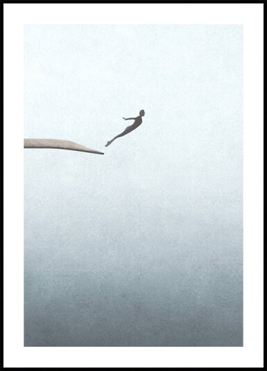 Into the Void Leap of Faith Plakat Plakat / 100x150cm