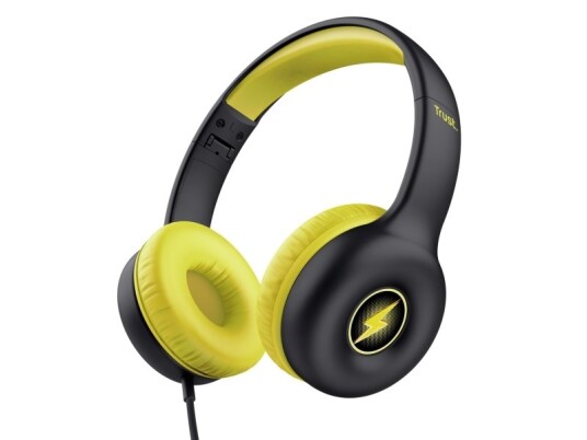 Trust Nouna Kabel Samtal/Musik 20 - 20000 Hz 112 G Headset Svart Gul Trust Nouna Kabel Samtal/Musik 20 - 20000 Hz 112 G Headset Svart Gul