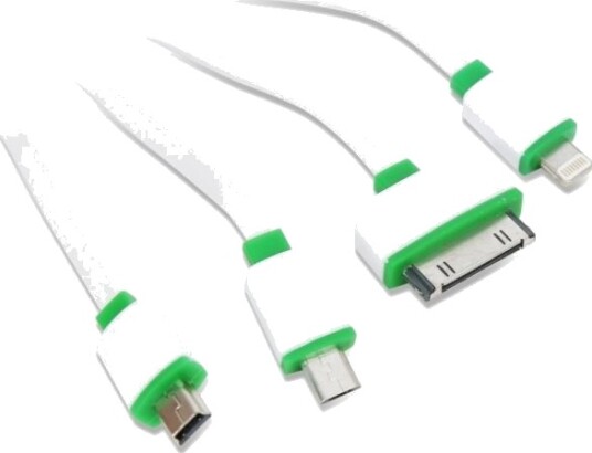 Omega Usb-Kabel Usb-A - 1 M Grønn (Ouck4wg)