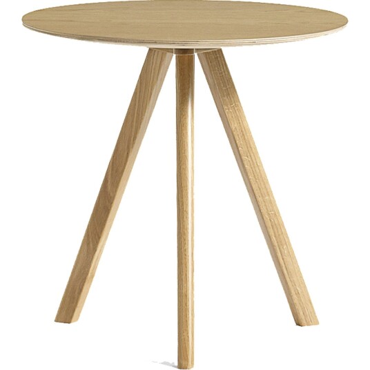 Hay CPH 10 2.0 Sidebord Ø50x49 cm Vannbasert Lakkert Eik / Eik