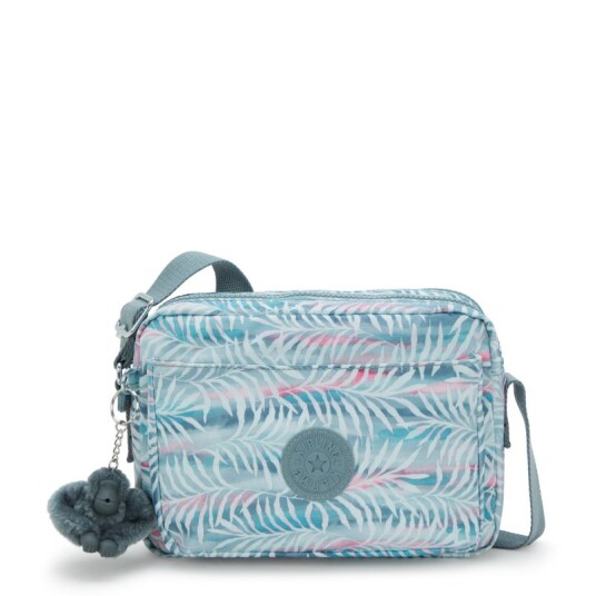 Kipling Abanu Medium Crossbody veske Palmtree Leaves