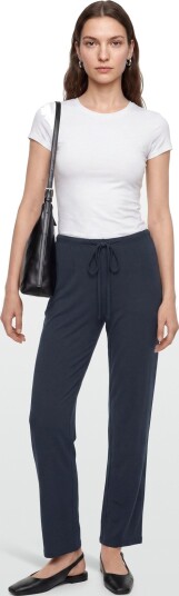 Gina Tricot Low Waist Loungewear Trousers   Navy   XL