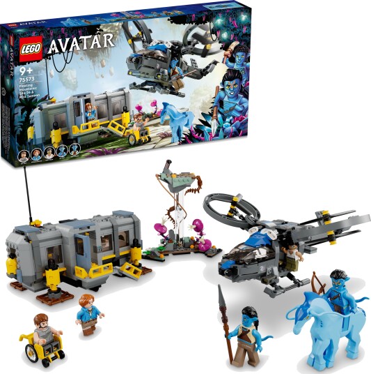 LEGO Avatar 75573 De svevende fjellene: anlegg 26 og RDA Samson