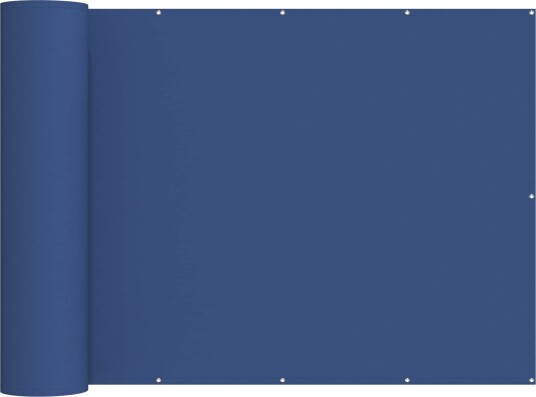 vidaXL Balkong privat skjerm 200 x 300 cm Stoff med PU belegg Blå