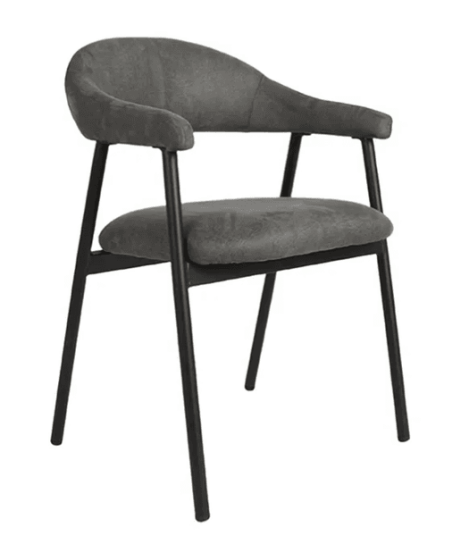 Trend Collection Amaze Spisestol – Antrasitt Microsuede