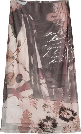 Desigual Dame Skjørt Beige XL, Desigual Dame Skjørt Beige XL,