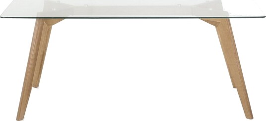 Hudson Spisebord 180 cm - Transparent