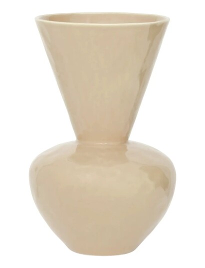 Urban Nature Culture Urban Nature Culture Vase Langa Beige Ø 21 CM