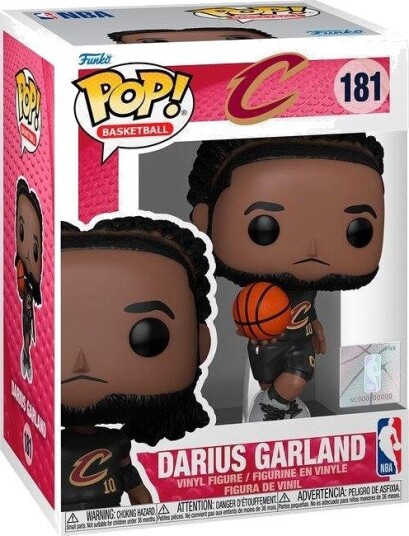 Northix NBA Darius Garland Pop Figur samleleketøy 4-tommers størrelse