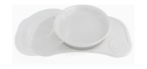 Twistshake Click-mat mini + Plate White Twistshake Click-mat mini + Plate White
