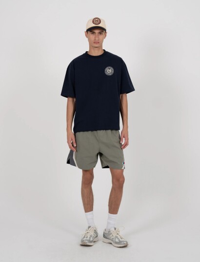 Prohibited Horse Racer Tee Deep Blue   Navy   M