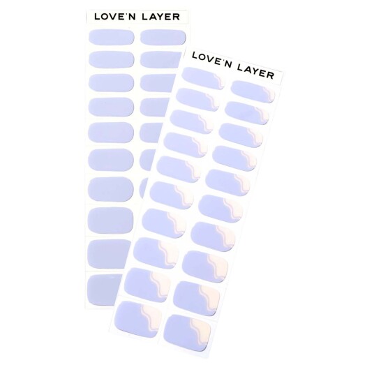 Love"n Layer Mix Solid & Swirl ​Sky Blue​