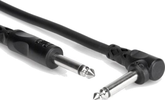 Hosa Technology Cpp-103R 6.35Mm Ts Hankjønn 6.35Mm Ts Hankjønn 0,9 M Sort