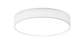 Trio Lighting Lugano taklampe, hvit, Ø40 cm Trio Lighting Lugano taklampe, hvit, Ø40 cm