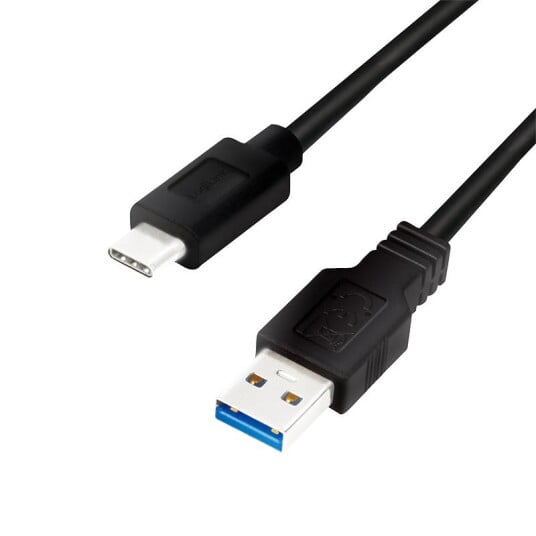 LogiLink USB 3.2 Gen 1 Type-C kabel 0,5 m Sort