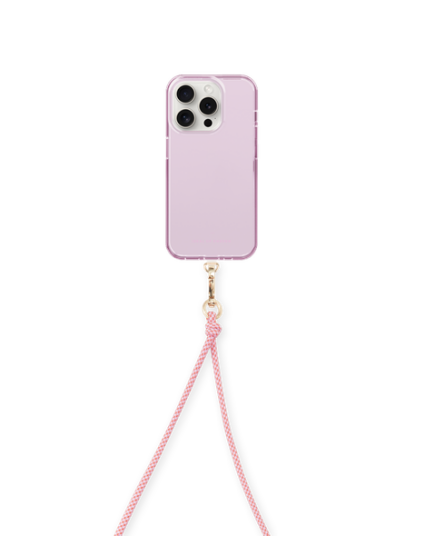 iPhone 15 Pro iDeal Of Sweden Clear Deksel - Light Pink