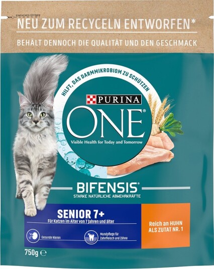 Purina One Senior 7+ Tørrfôr 2x750g