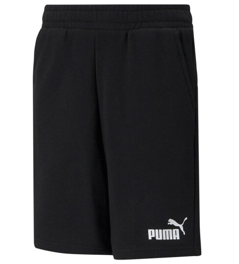 Puma Essentials Sweat Shorts, shorts junior 128 Puma Black Puma Essentials Sweat Shorts, shorts junior 128 Puma Black