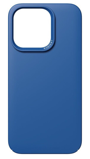 Nudient Thin Case iPhone 14 Pro Deksel - Blueprint Blue